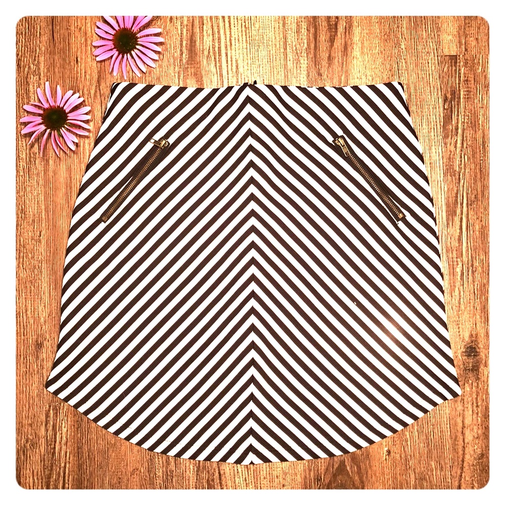 Striped skirt